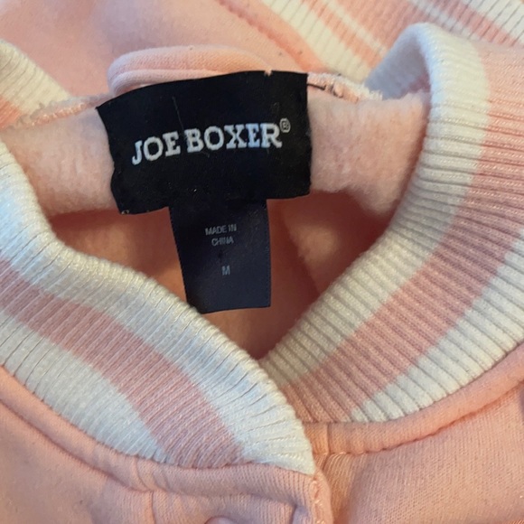 Joe Boxer Letter “A” Varsity Pink & White Jacket - Picture 5 of 5